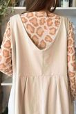 Bobby Mesh Layering Top Leopard Natural 